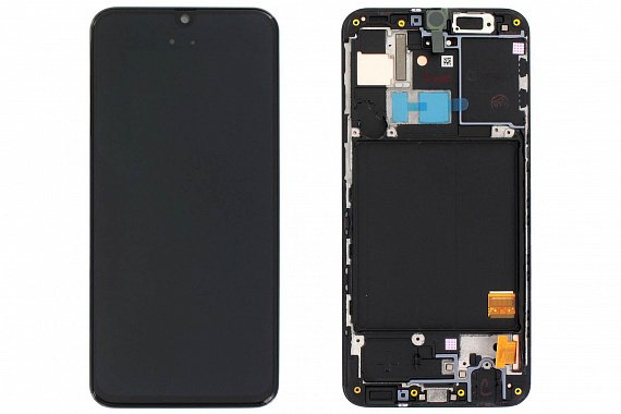 Дисплей для Samsung A035F / A025F / A037F Galaxy A03 / A02s / A03s + тачскрин (черный) Оригинал