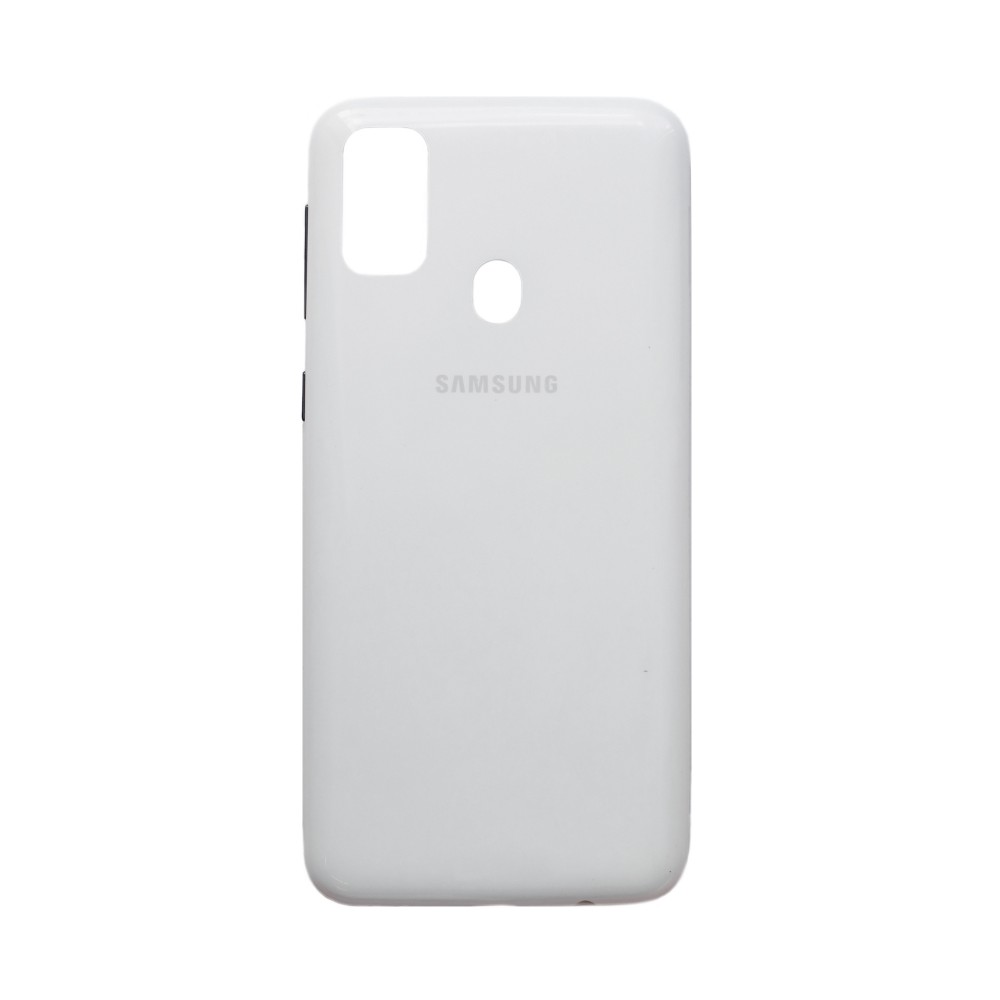 Задняя крышка для Samsung M307F Galaxy M30s (белый)