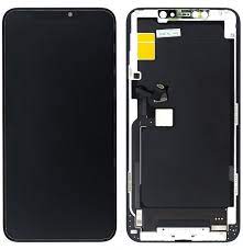 Дисплей для iPhone 11 Pro Max + тачскрин черный с рамкой OLED GX