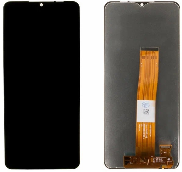Дисплей для Samsung A127F Galaxy A12s + тачскрин (черный) Оригинал