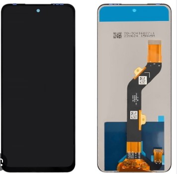 Дисплей для Tecno Pova 4 / Infinix Hot 12 Play + тачскрин (черный) Оригинал
