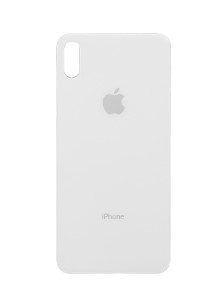 Задняя крышка для iPhone XS Max (белый) с широким отверстием