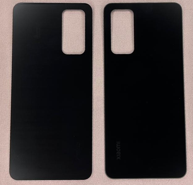 Задняя крышка для Xiaomi 12 Lite (Черный)