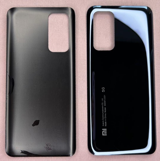 Задняя крышка для Xiaomi Mi 10T 5G / Mi 10T Pro 5G (Черный)