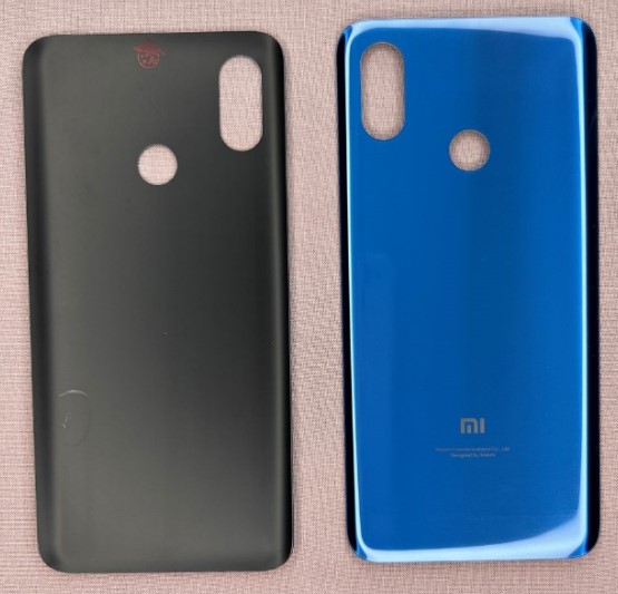 Задняя крышка для Xiaomi Mi 8 (Синий)