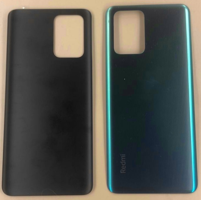 Задняя крышка для Xiaomi Redmi Note 10 Pro 5G (Голубой)