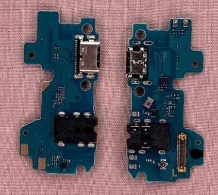Шлейф (Нижняя плата) для Samsung M325 Galaxy M32 / M225 Galaxy M22 с комп. + разъем зарядки + разъем гарнитуры + микрофон