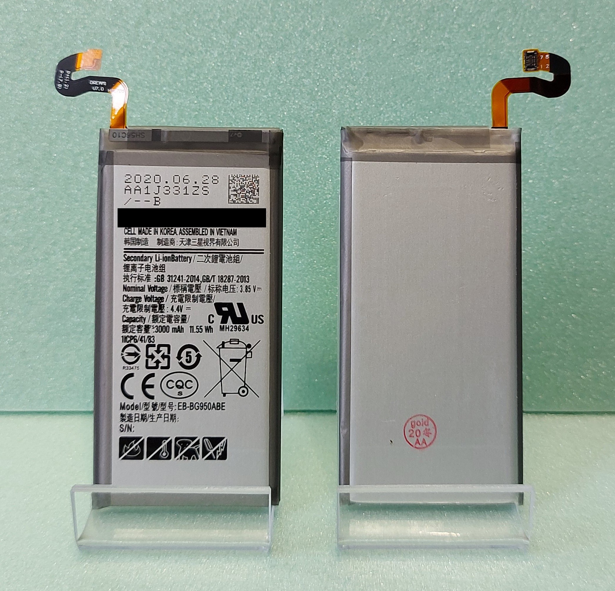 Аккумулятор для Samsung G950F Galaxy S8 (EB-BG950ABE)