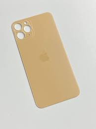 Задняя крышка для iPhone 11 Pro (золото) с широким отверстием