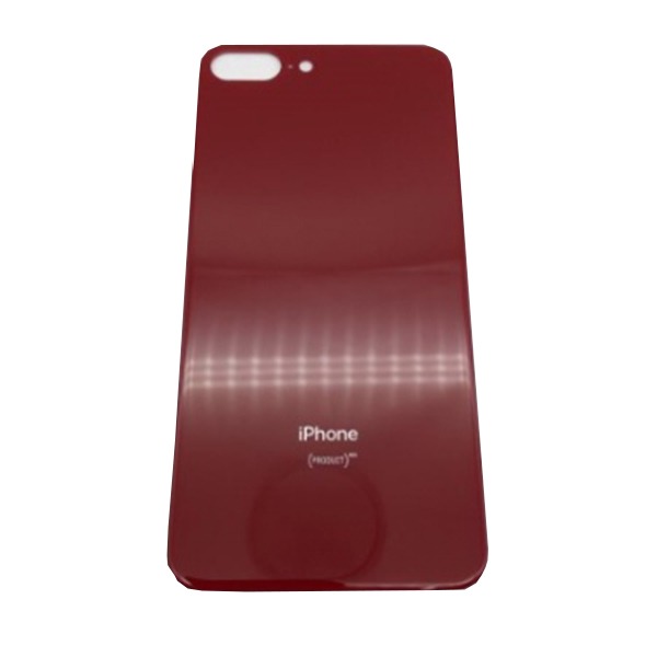 Задняя крышка для iPhone 8 Plus (красный) с широким отверстием