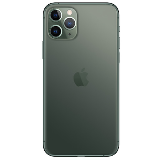 Задняя крышка для iPhone 11 Pro Max (серый) с широким отверстием