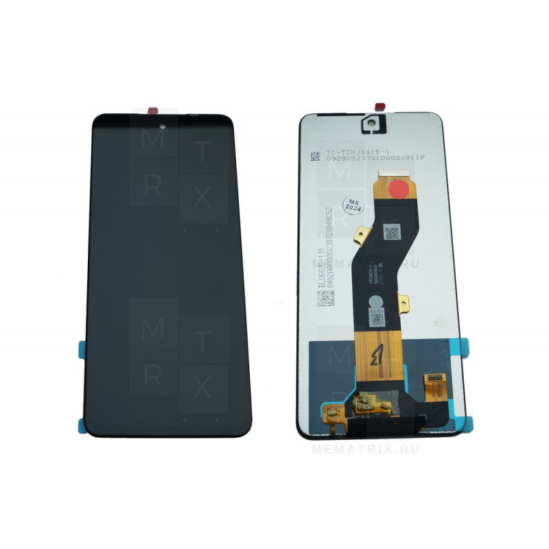 Дисплей для Infinix Smart 8 / 8 Plus + тачскрин (черный) Оригинал