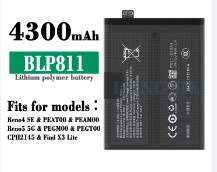 Аккумулятор для OPPO Reno4 SE/ Reno5 Reno 5 / Find X3 Lite / Reno5 (BLP811)