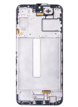 Дисплей для Samsung A256E Galaxy A25 в рамке + тачскрин (черный) (OLED)