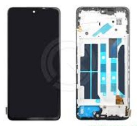Дисплей для Xiaomi Redmi Note 12 Pro 4G (2209116AG) в рамке + тачскрин (черный) Оригинал