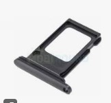 Держатель сим для iPhone 11 (черный)