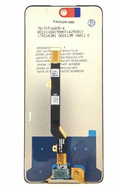 Дисплей для Tecno Pova 7 Neo + тачскрин (черный) Оригинал