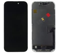 Дисплей для iPhone 16 Pro + тачскрин черный с рамкой (OLED)