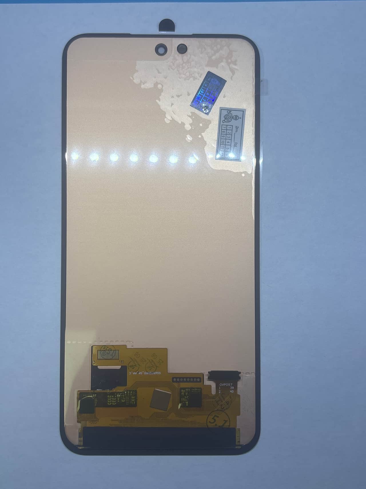 Дисплей для Samsung A556E Galaxy A55 5G + тачскрин (черный) (OLED Full size)
