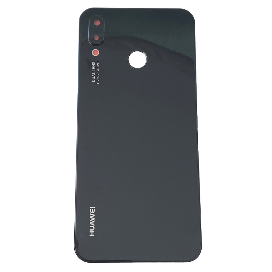 Задняя крышка для Huawei P20 Lite / Nova 3E (синий) со стеклом камеры