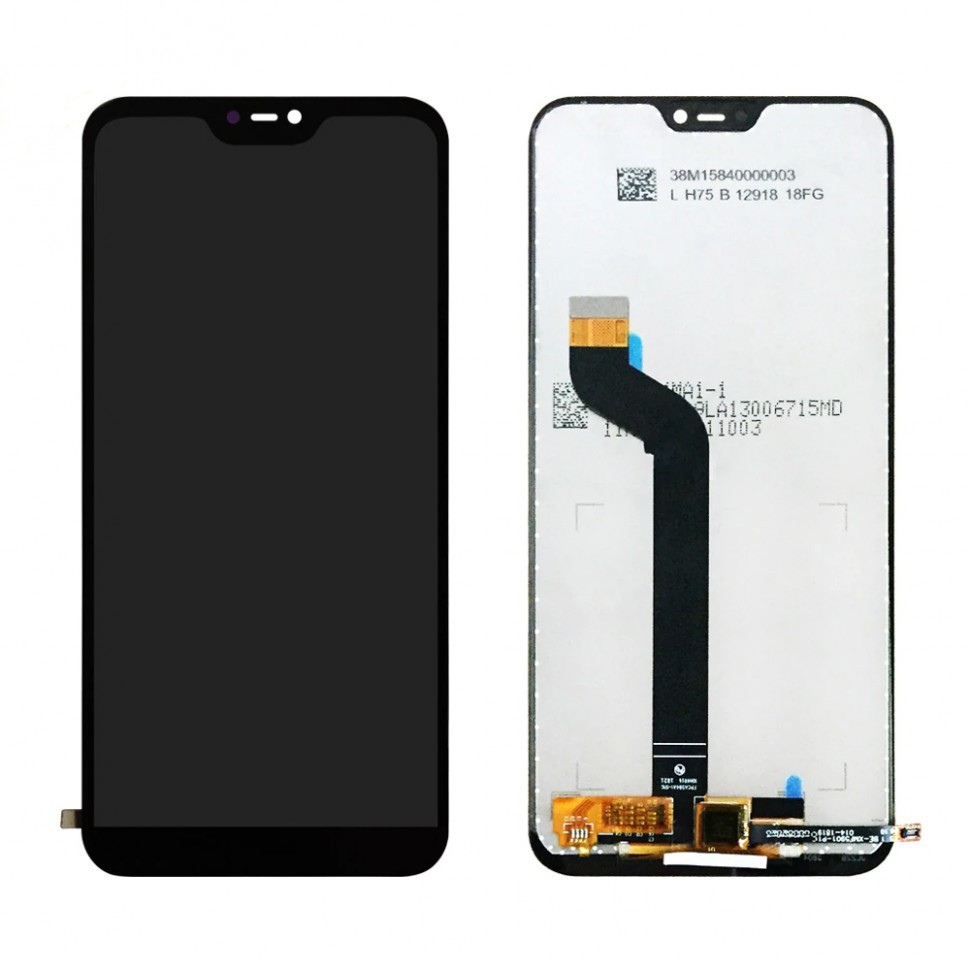 Дисплей для Xiaomi Redmi 6 Pro / Mi A2 Lite + тачскрин (черный)