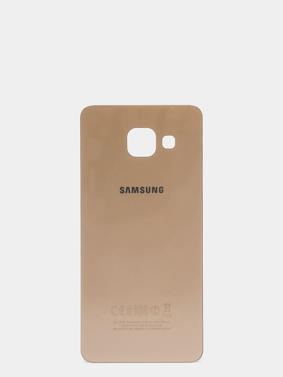 Задняя крышка для Samsung A310 Galaxy A3 (2016) (золото) ориг