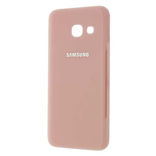 Задняя крышка для Samsung A320 Galaxy A3 (2017) (розовый)