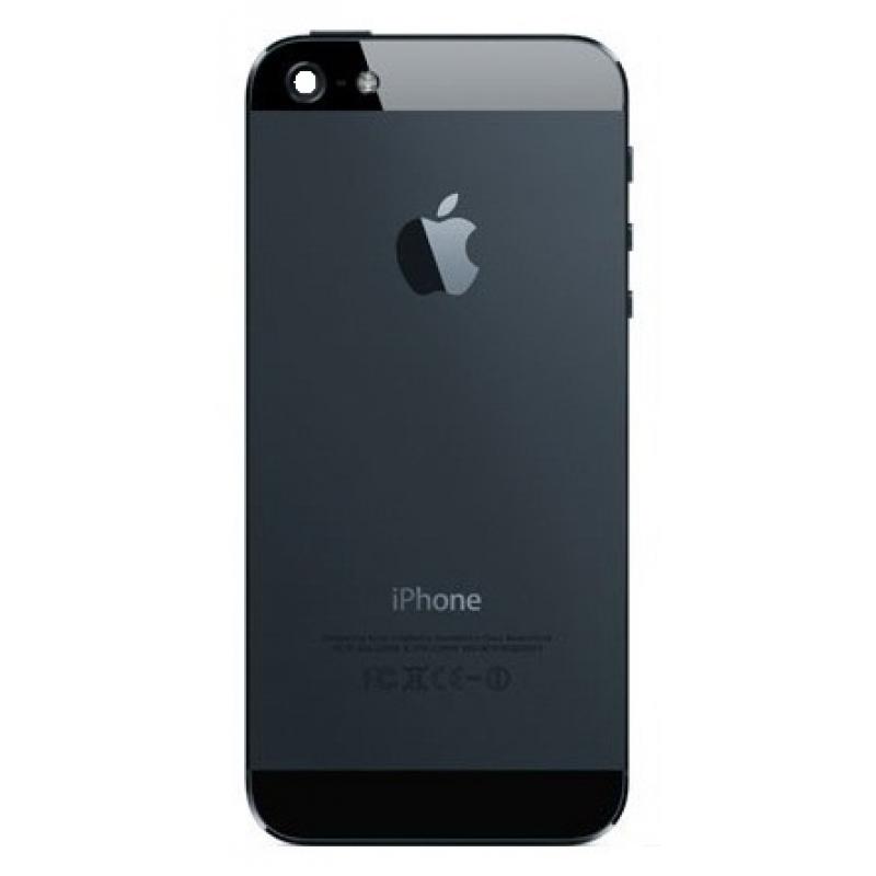 Задняя крышка (корпус) для Iphone 5S (черный)
