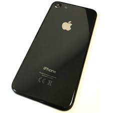 Задняя крышка (корпус) для Iphone 8 (черный)