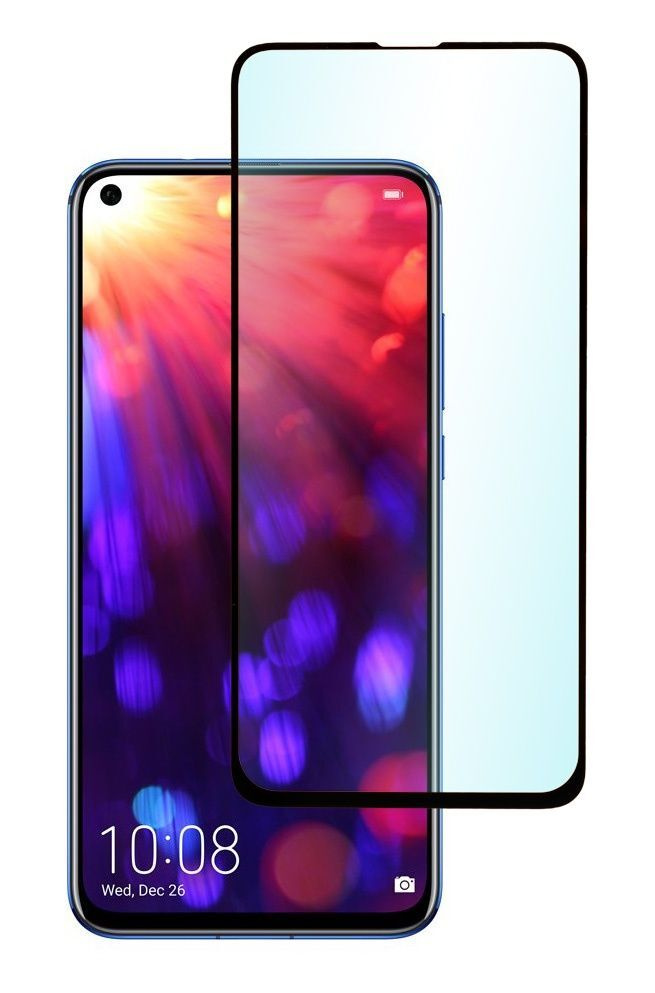 Защитное стекло 5D с полной проклейкой на Huawei Honor 20 / 20 Pro / Mate 30 Lite / Nova 5T Черное