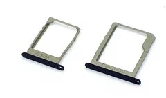 Держатель сим/карты памяти для Samsung A300F/A500F/A700FD (черный)